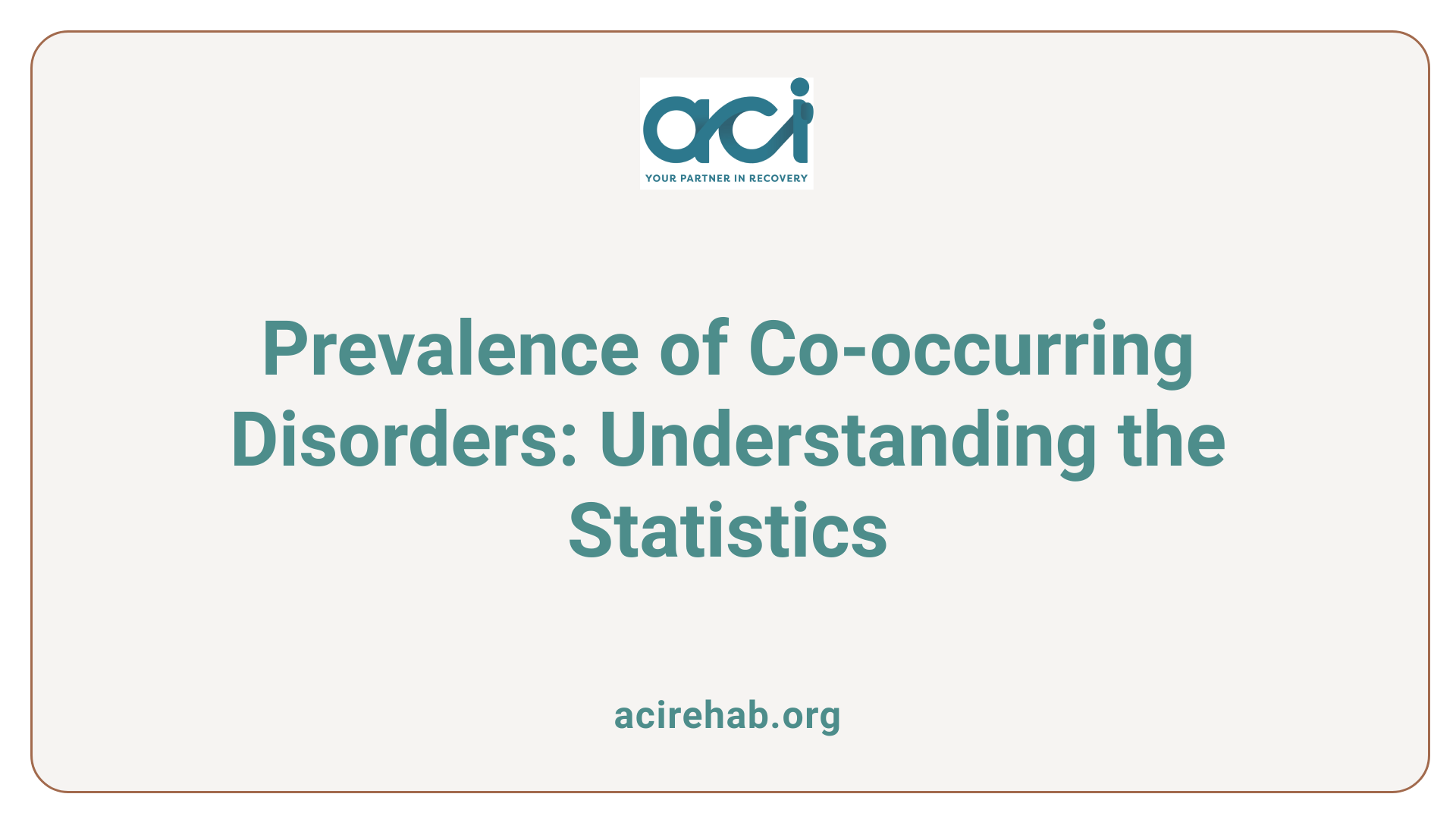 Prevalence of Co-occurring Disorders: Understanding the Statistics