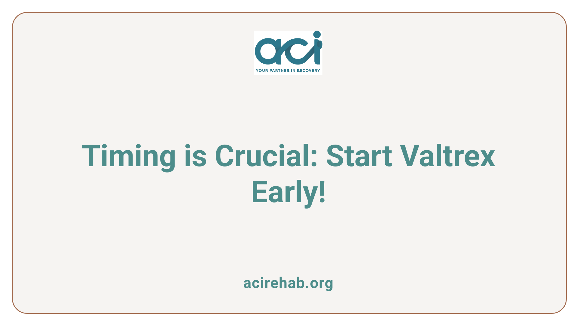 Timing is Crucial: Start Valtrex Early!