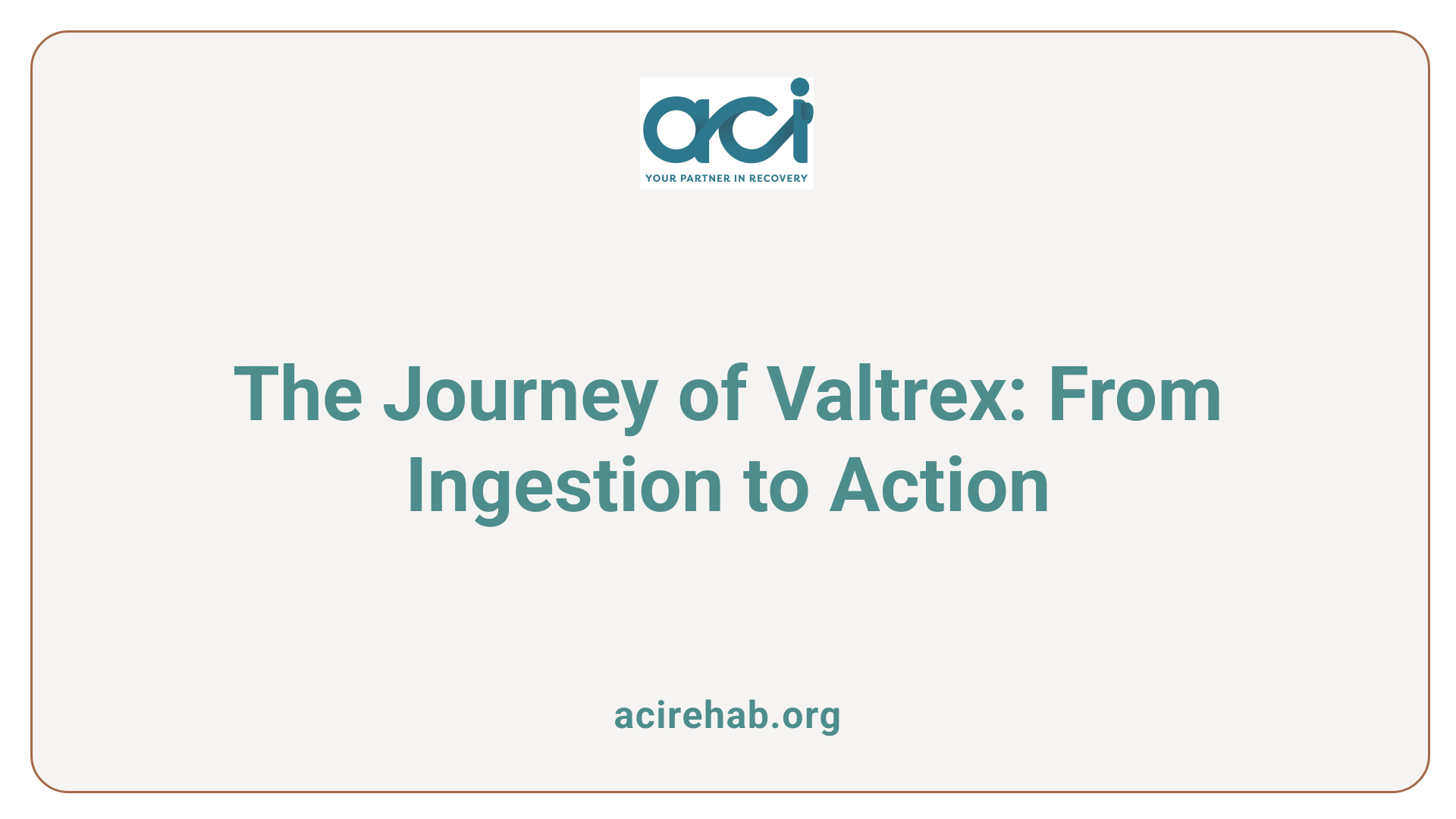 The Journey of Valtrex: From Ingestion to Action