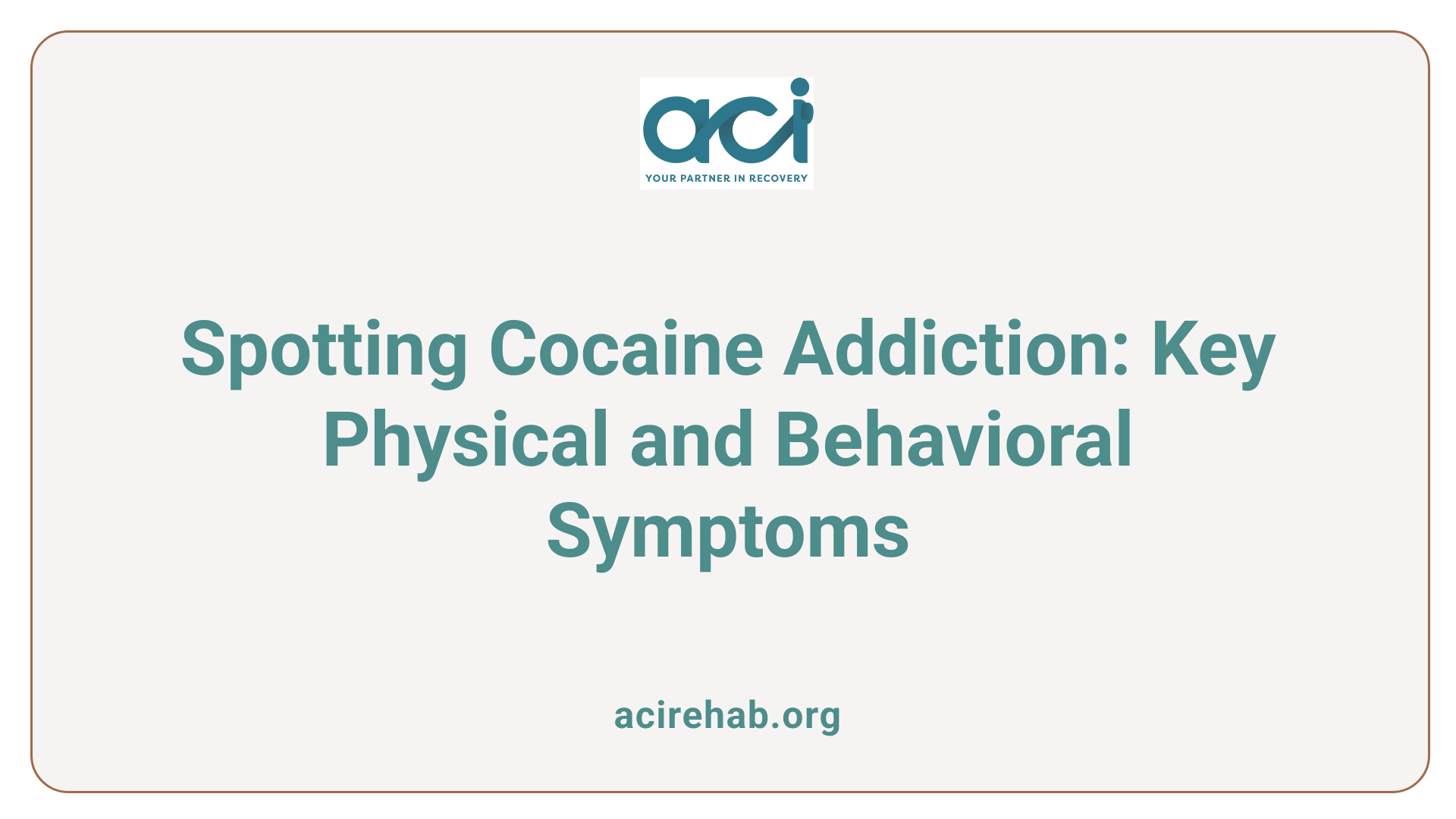 Spotting Cocaine Addiction: Key Physical and Behavioral Symptoms