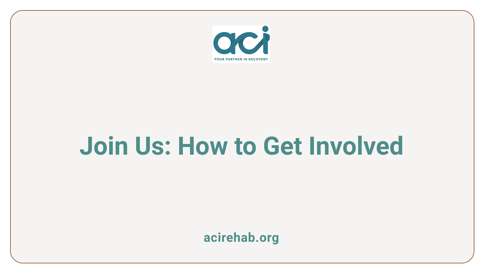 Join Us: How to Get Involved