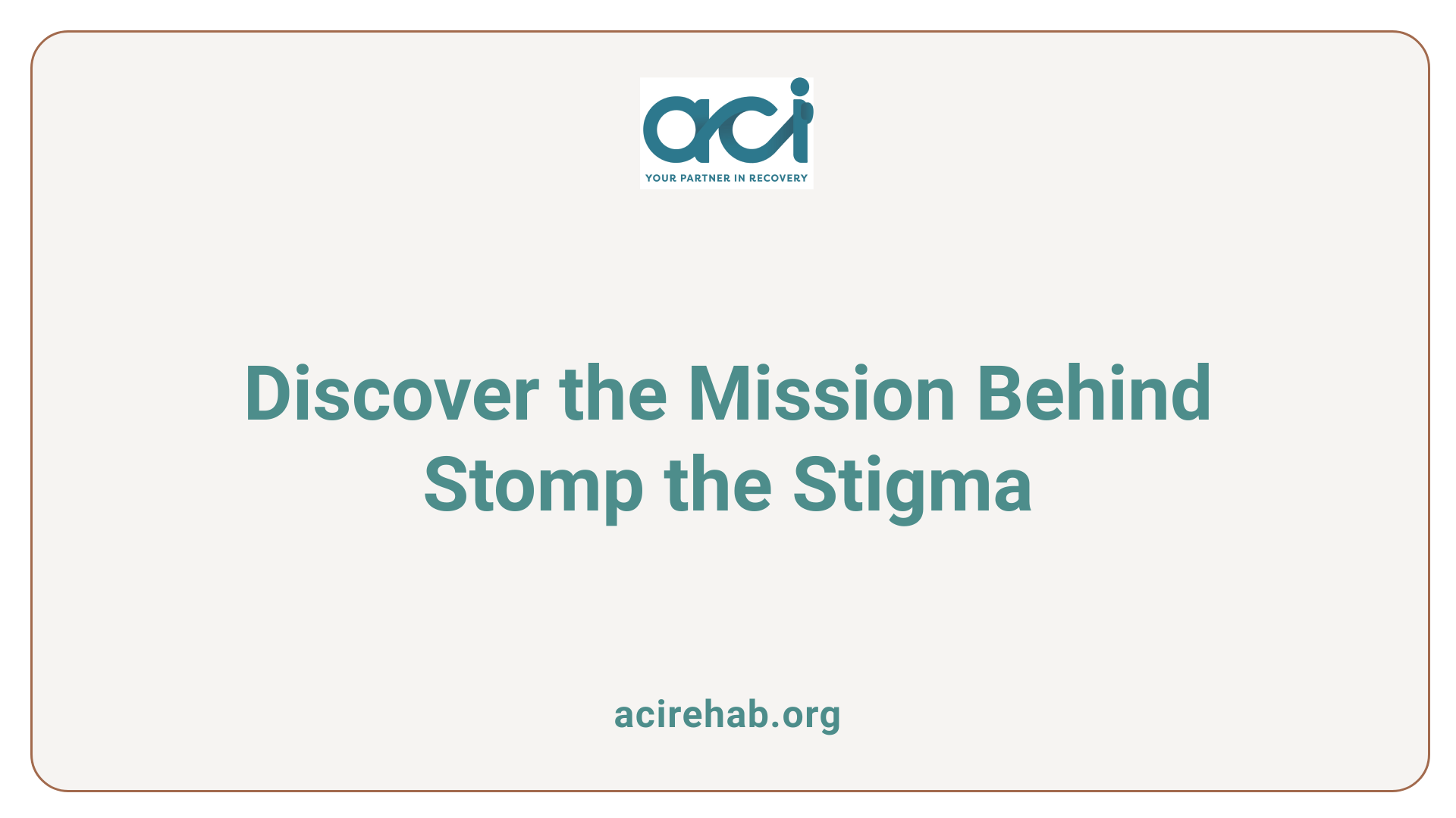 Discover the Mission Behind Stomp the Stigma