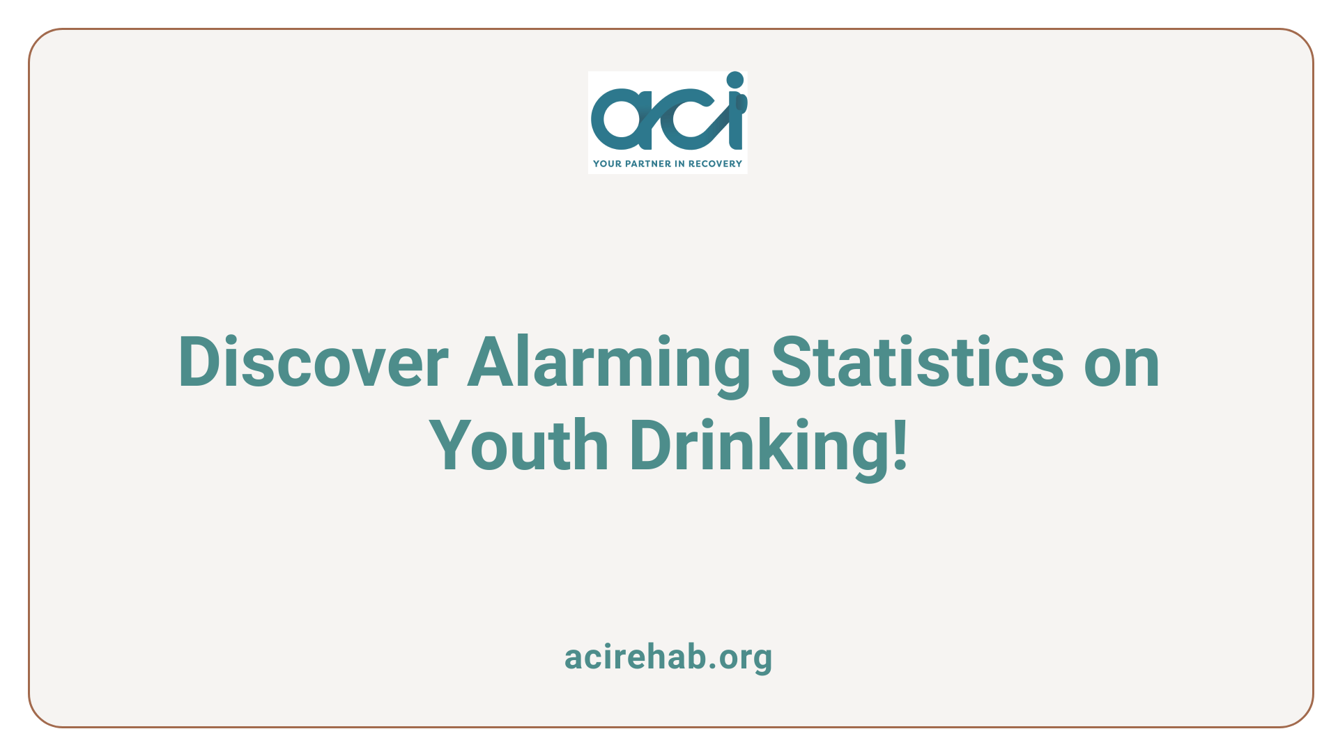 Discover Alarming Statistics on Youth Drinking!