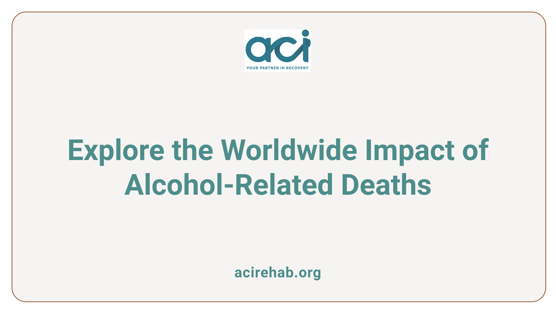 Explore the Worldwide Impact of Alcohol-Related Deaths