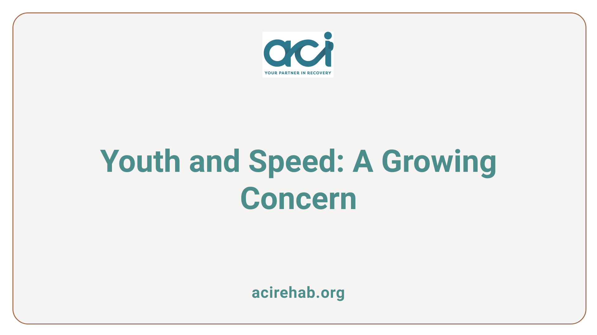 Youth and Speed: A Growing Concern