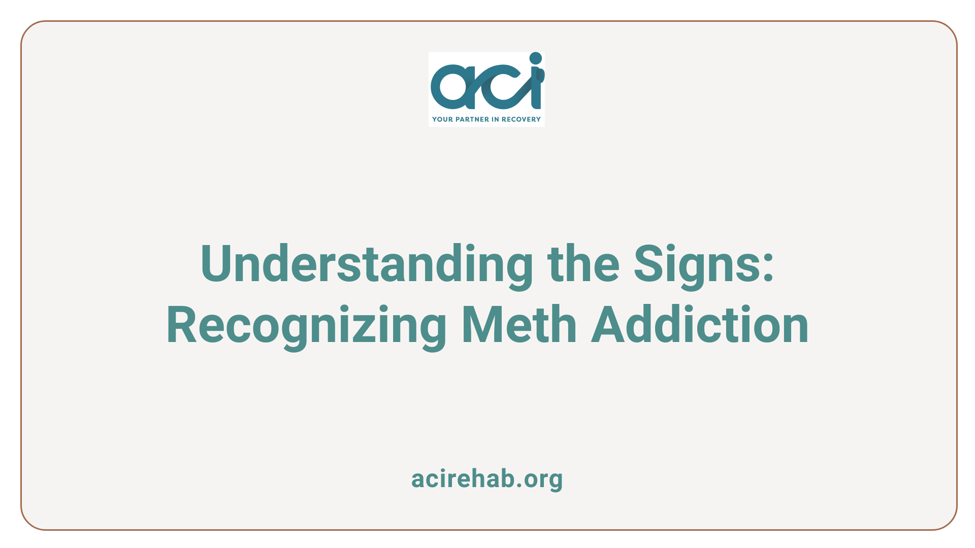 Understanding the Signs: Recognizing Meth Addiction