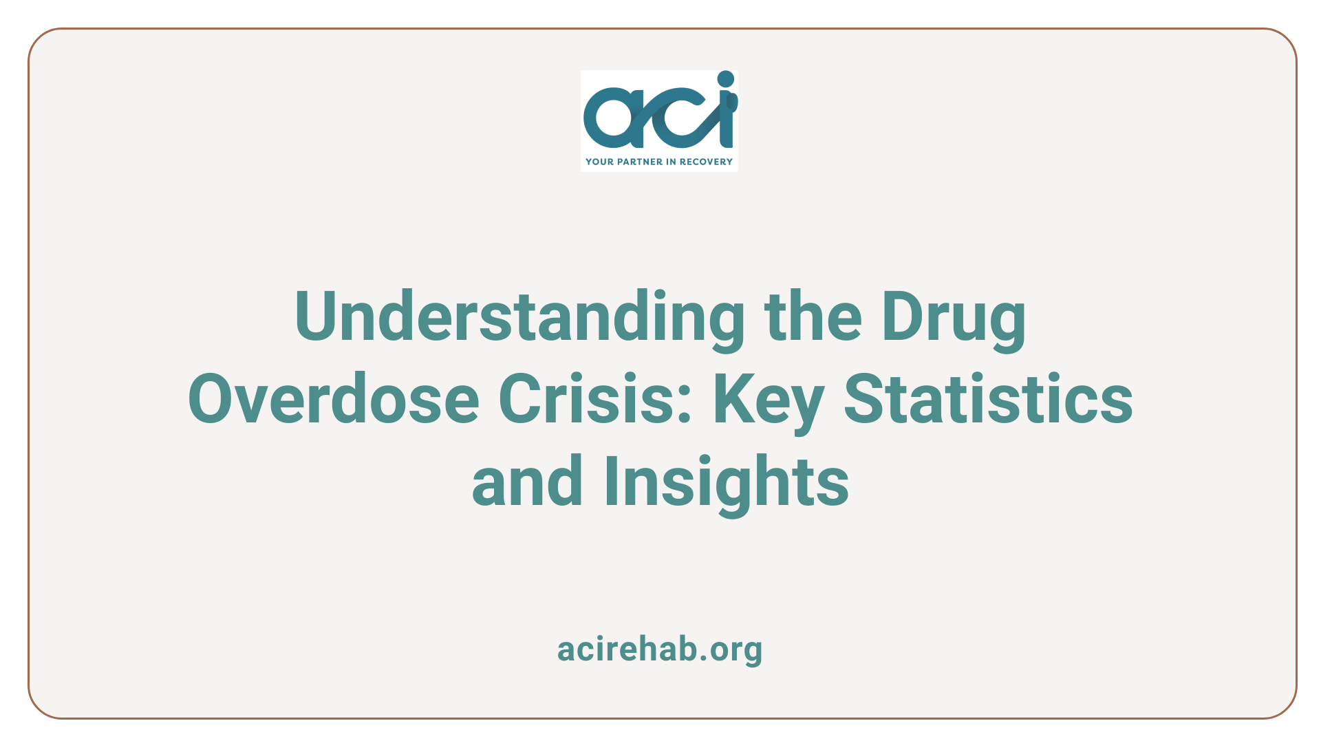 Understanding the Drug Overdose Crisis: Key Statistics and Insights