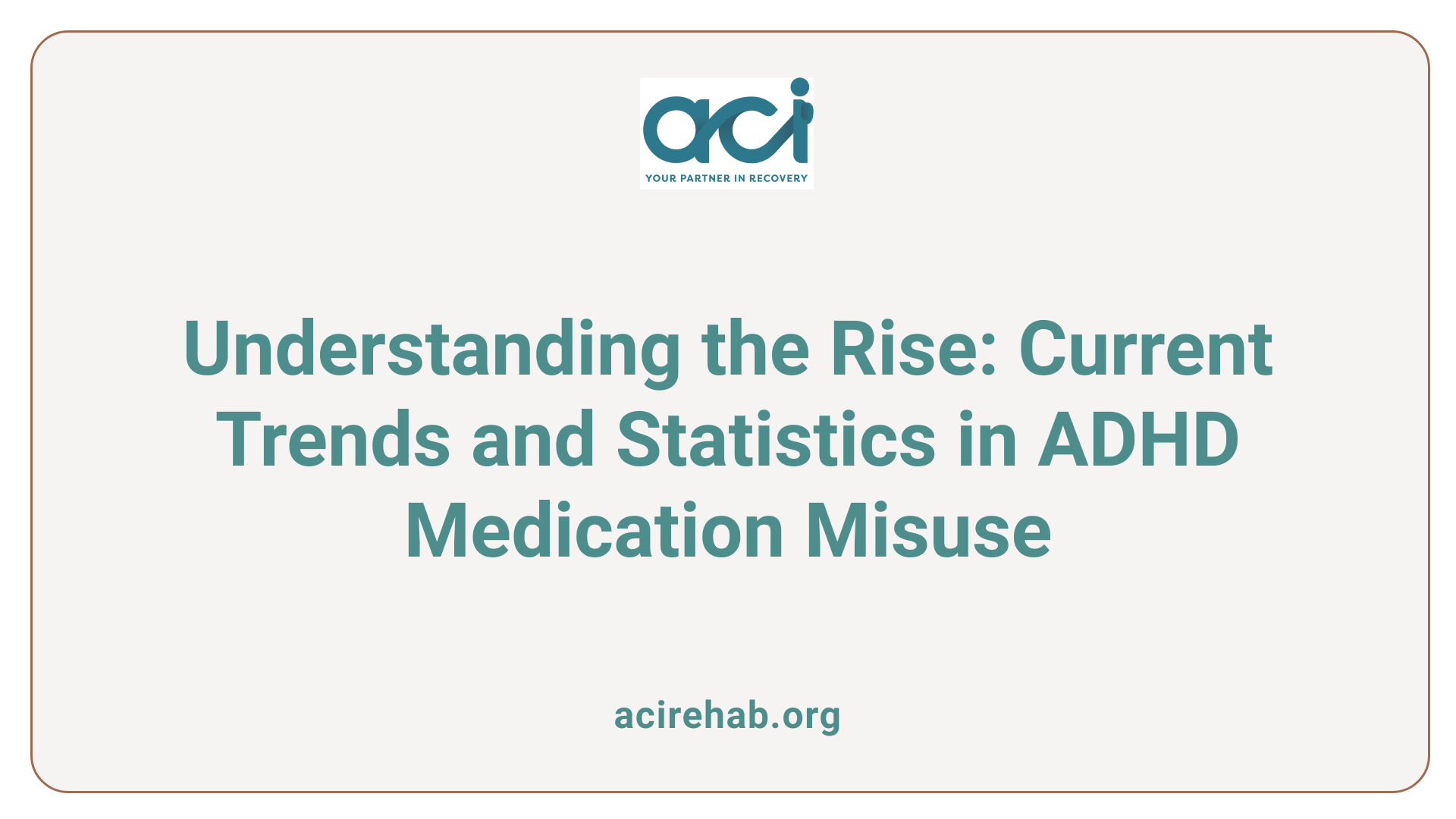 Understanding the Rise: Current Trends and Statistics in ADHD Medication Misuse