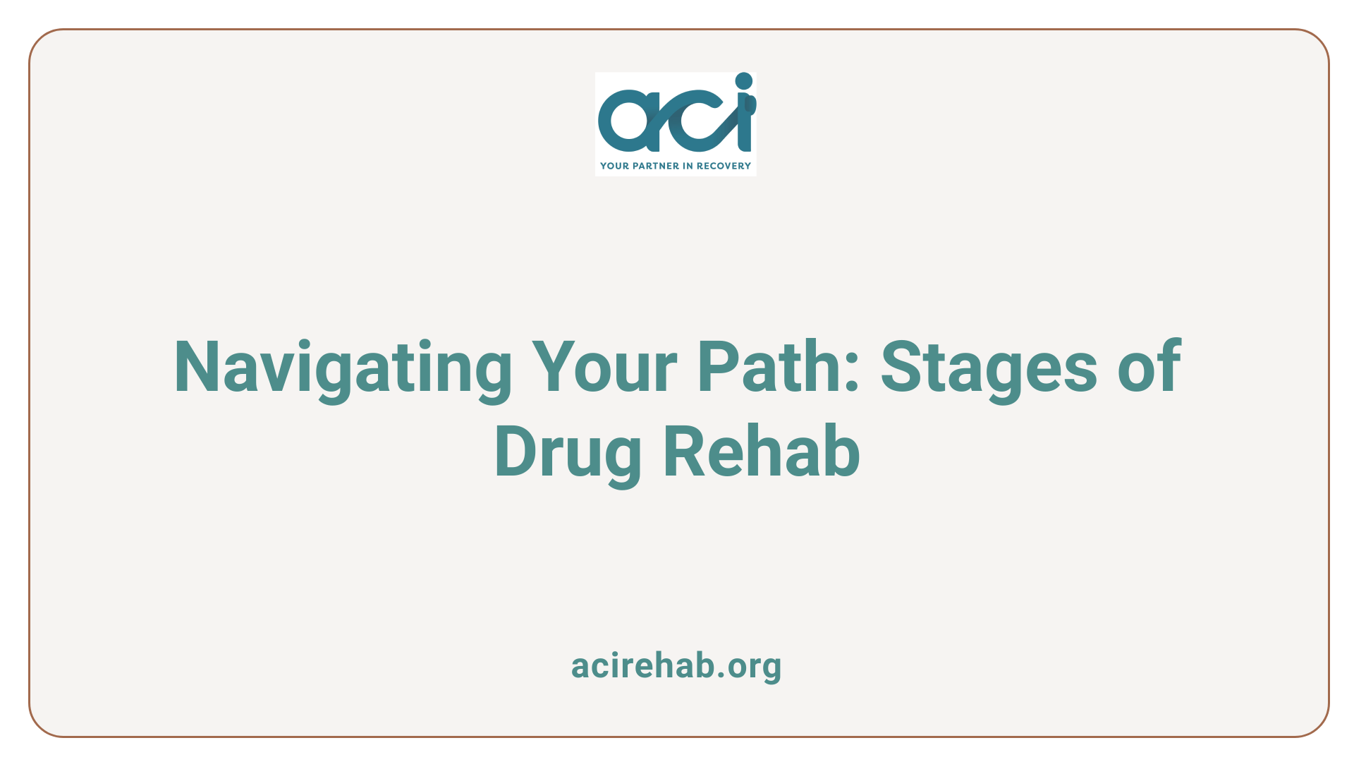 Navigating Your Path: Stages of Drug Rehab