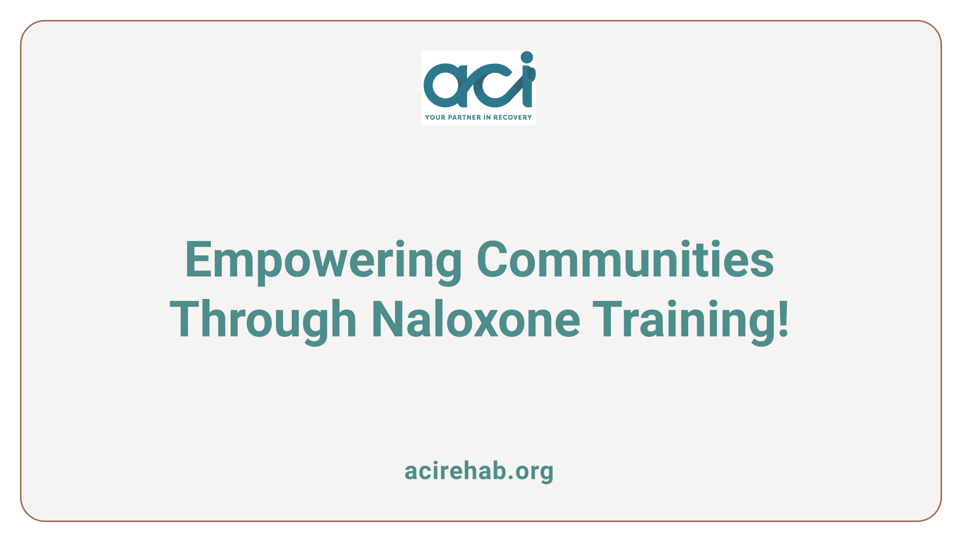 Empowering Communities Through Naloxone Training!