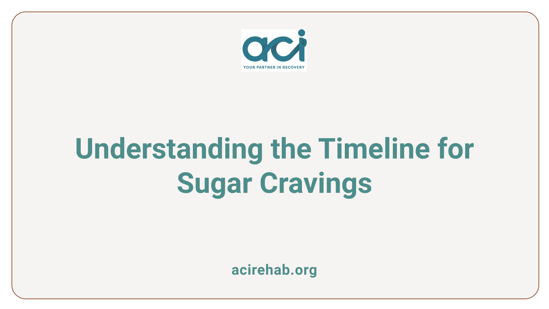 Understanding the Timeline for Sugar Cravings