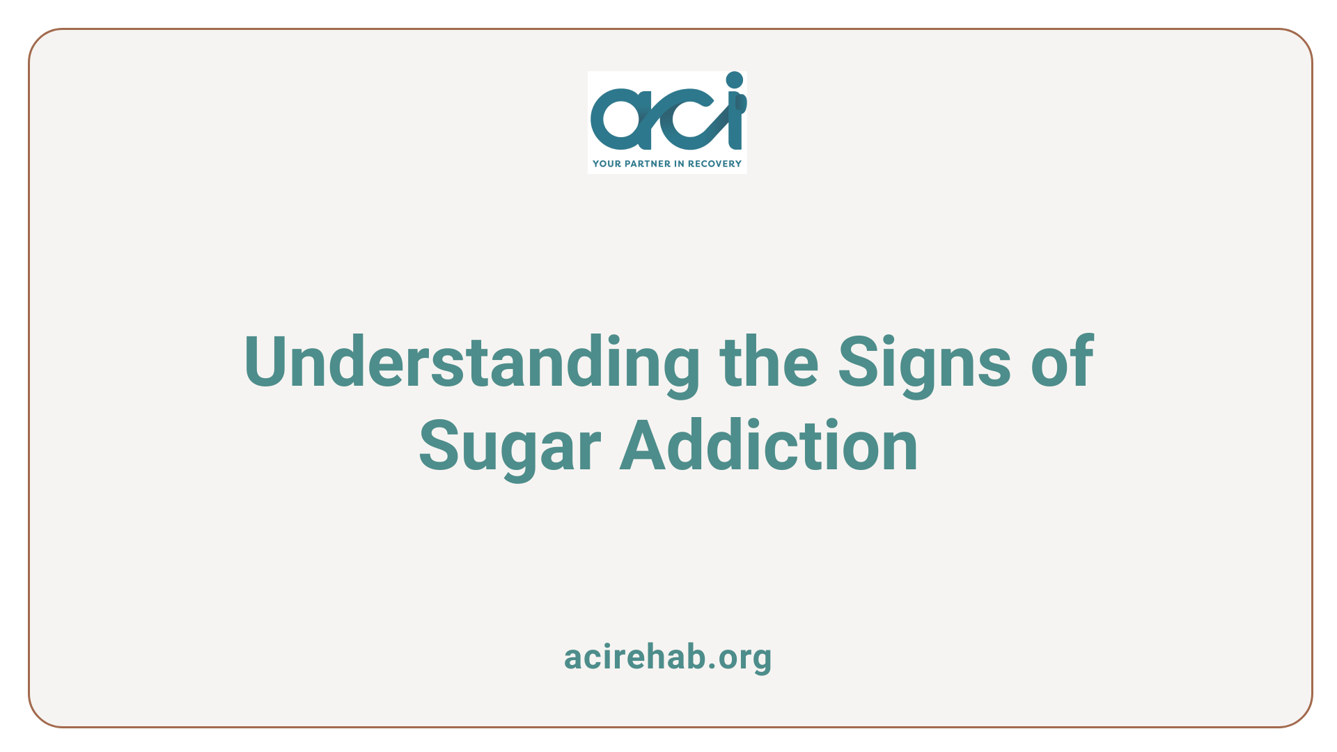 Understanding the Signs of Sugar Addiction