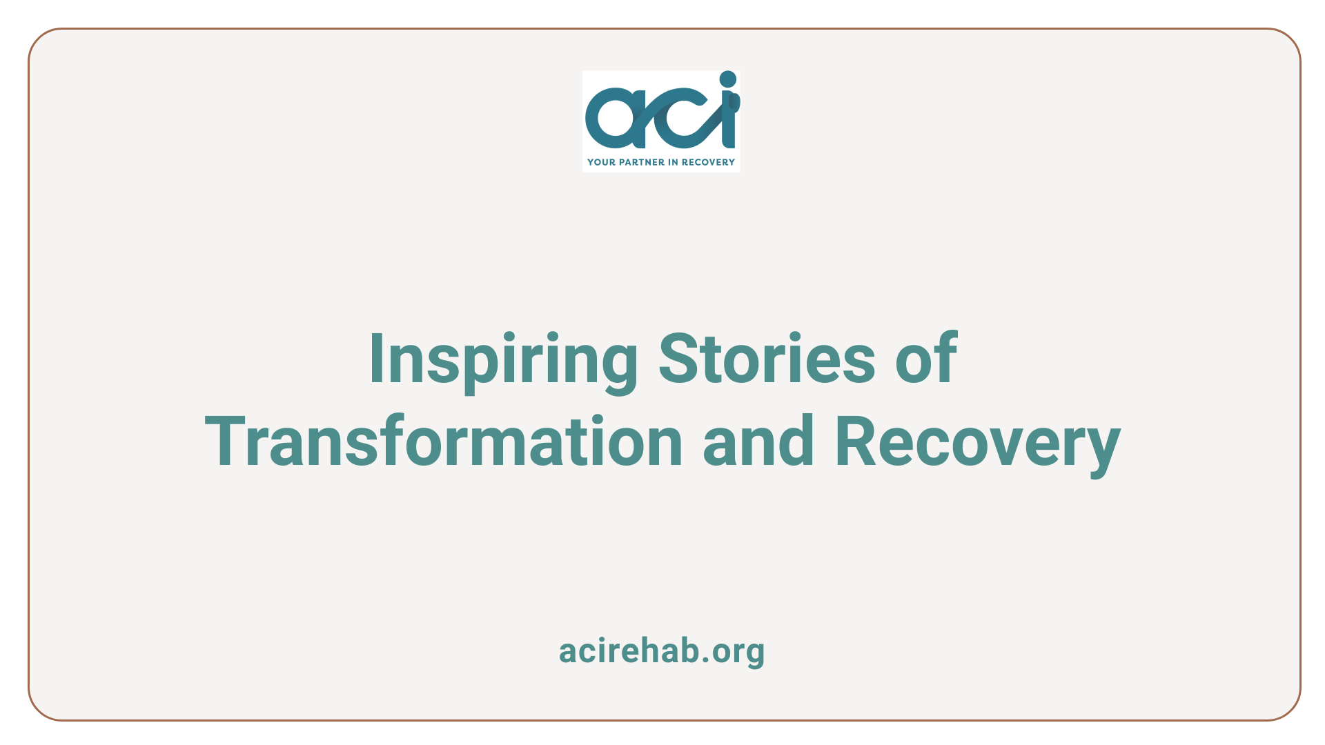 Inspiring Stories of Transformation and Recovery