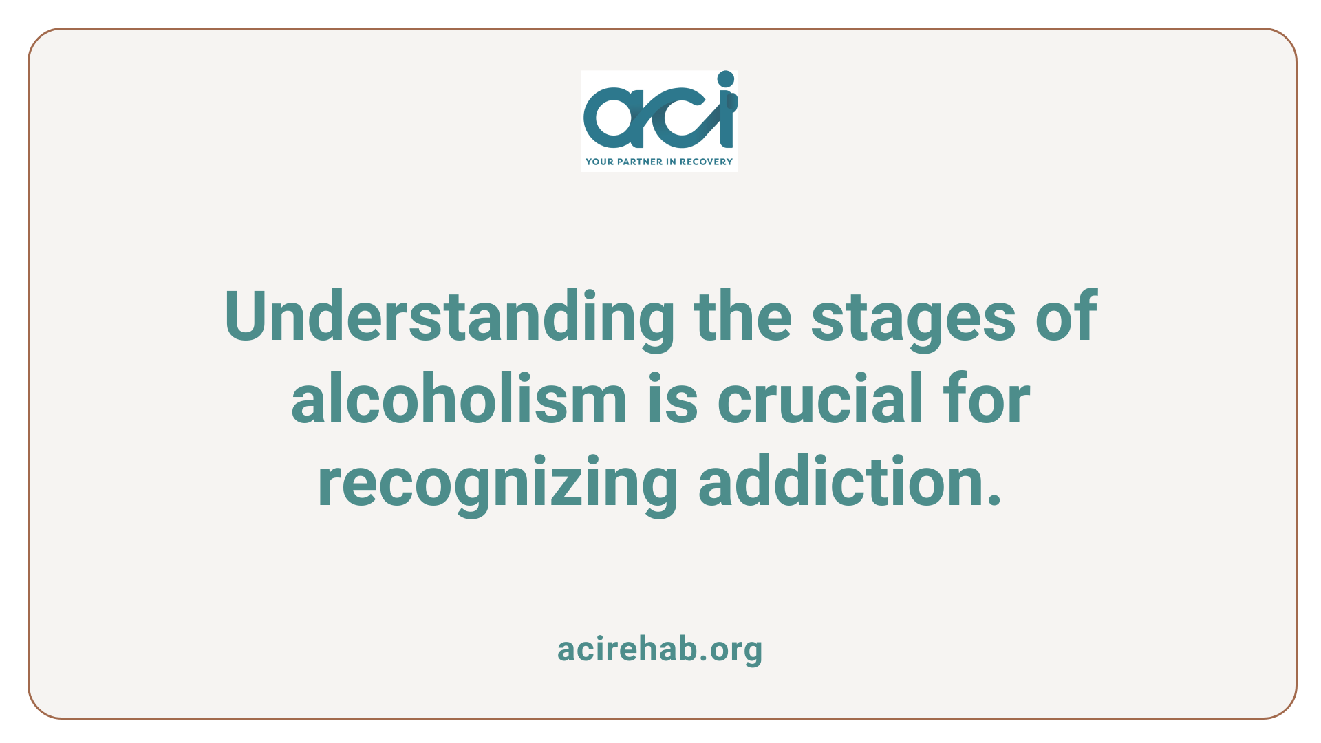 Understanding the stages of alcoholism is crucial for recognizing addiction.