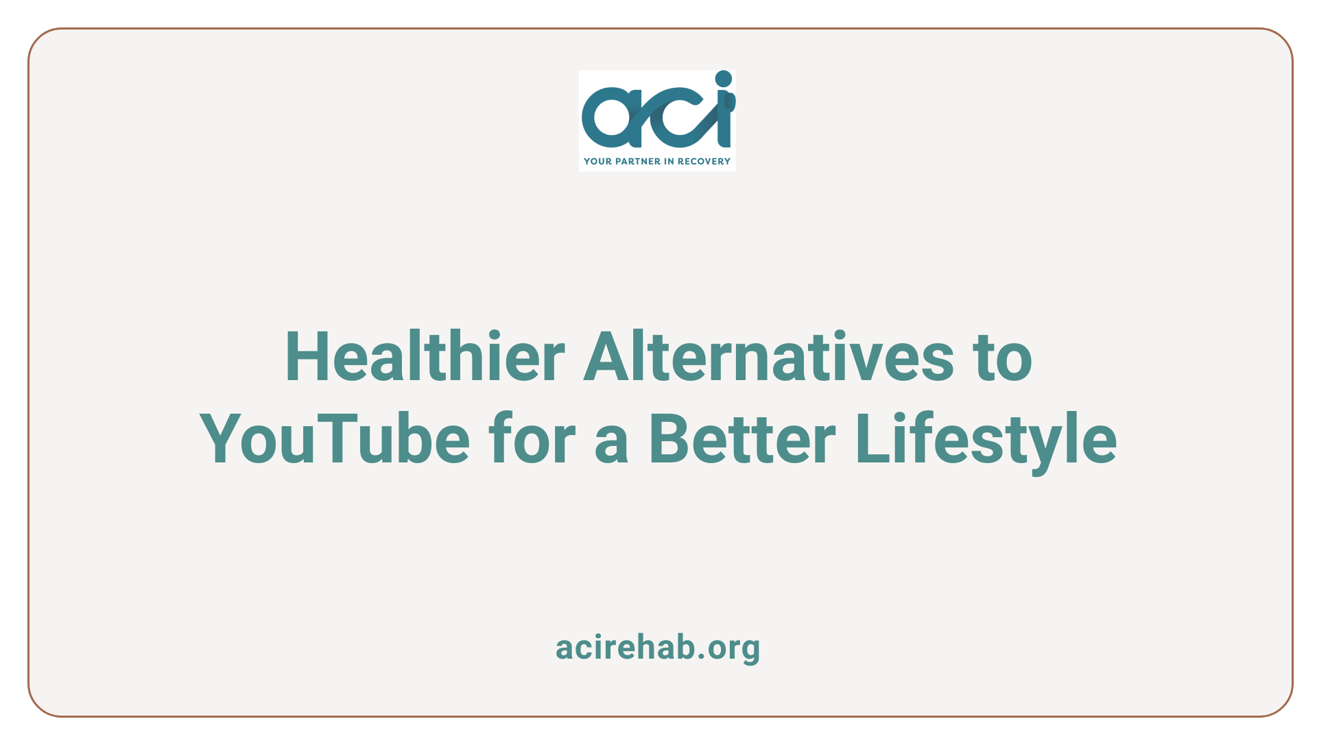 Healthier Alternatives to YouTube for a Better Lifestyle