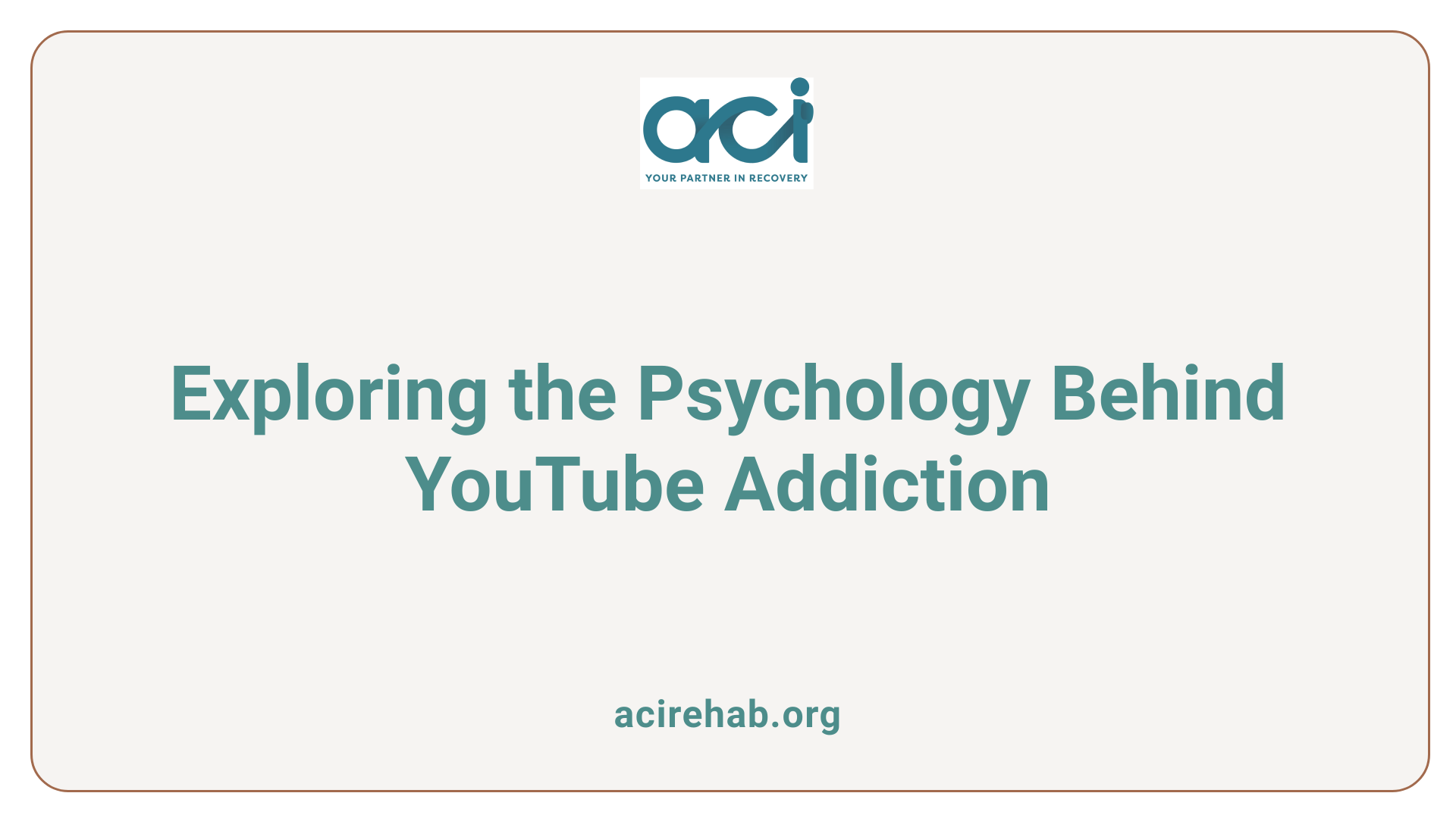 Exploring the Psychology Behind YouTube Addiction