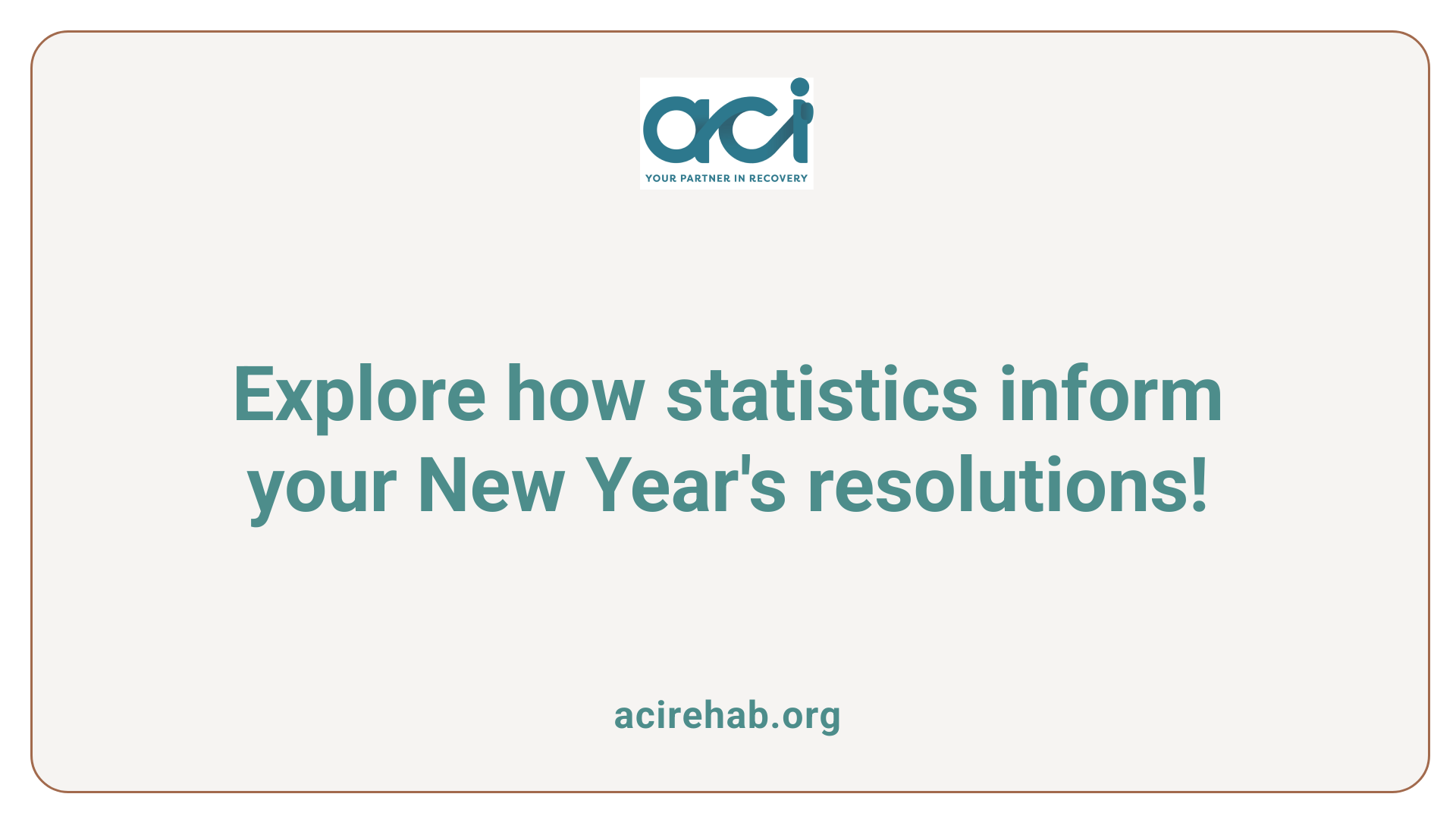 Explore how statistics inform your New Year's resolutions!