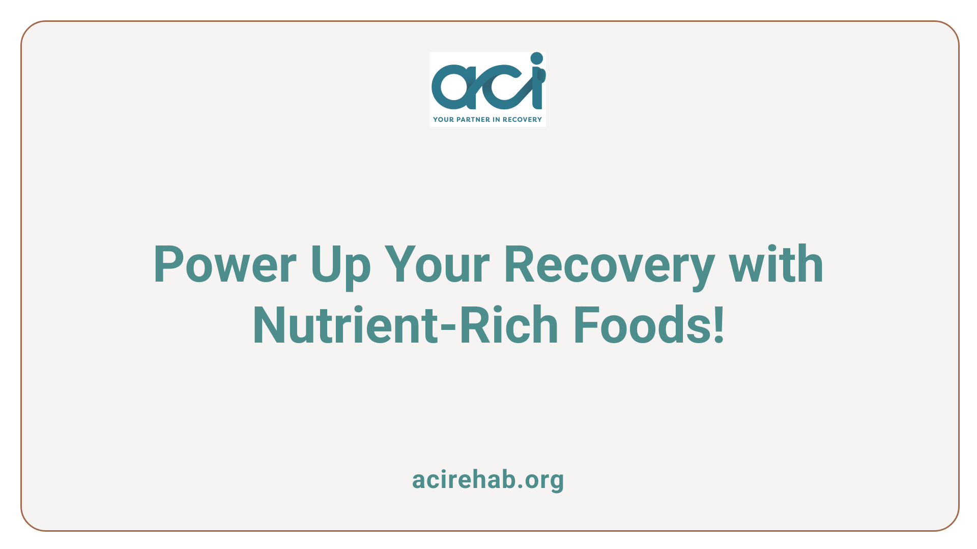 Power Up Your Recovery with Nutrient-Rich Foods!