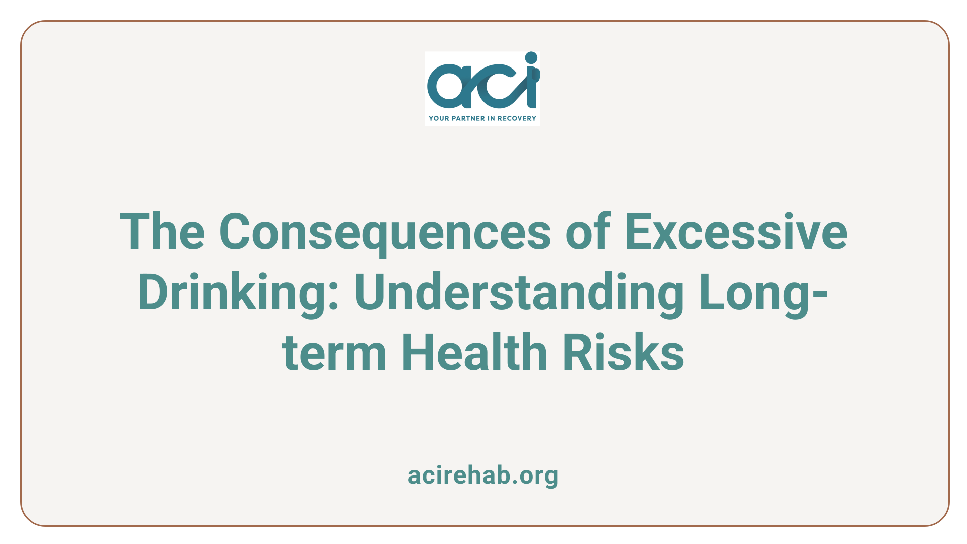 The Consequences of Excessive Drinking: Understanding Long-term Health Risks